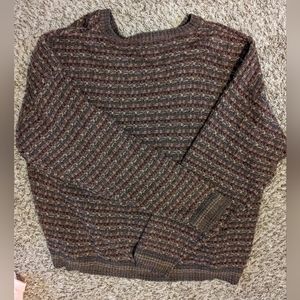 Mens Brown Grandpa sweater XXL